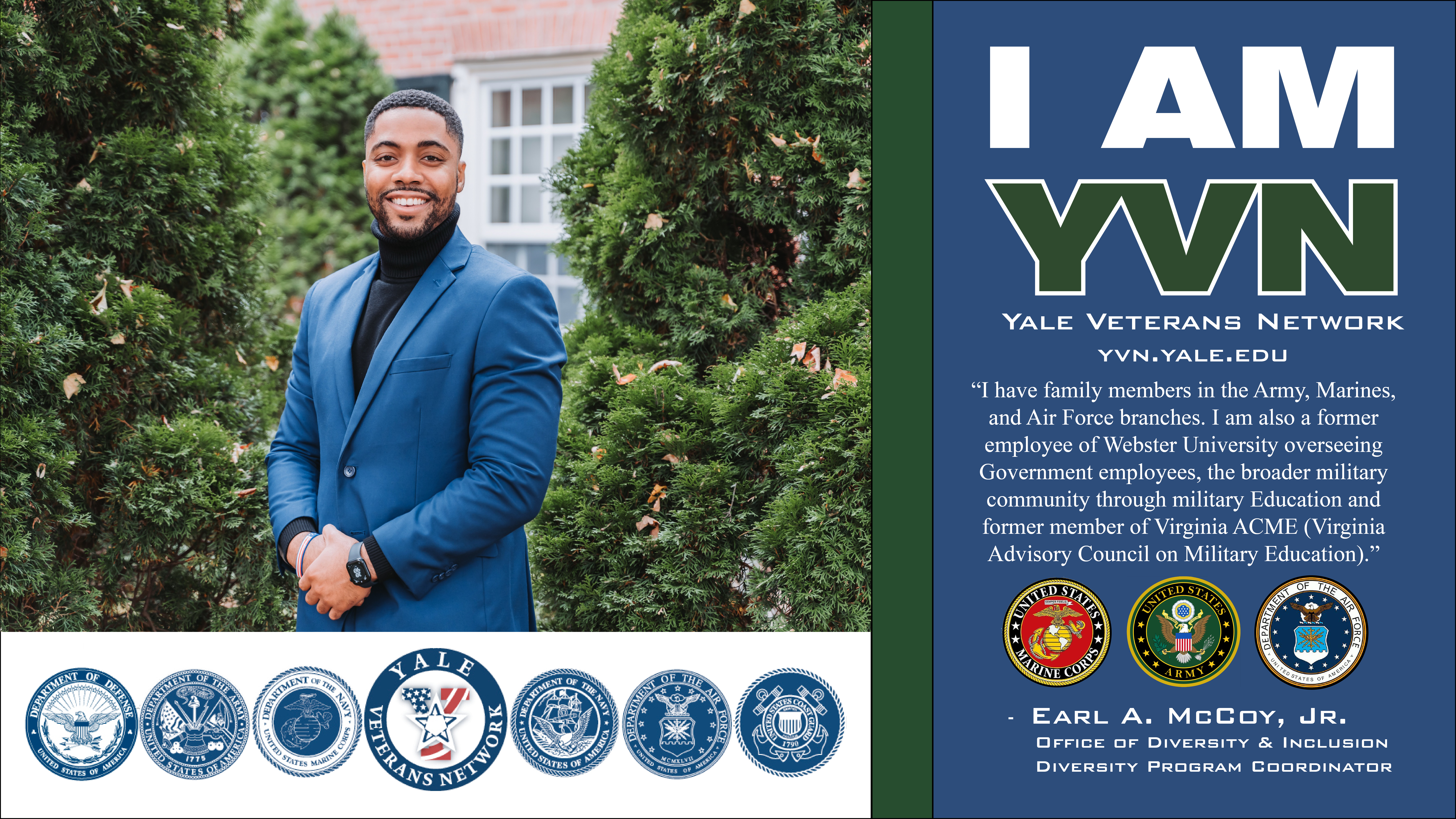 I am YVN banner - Earl McCoy Jr.