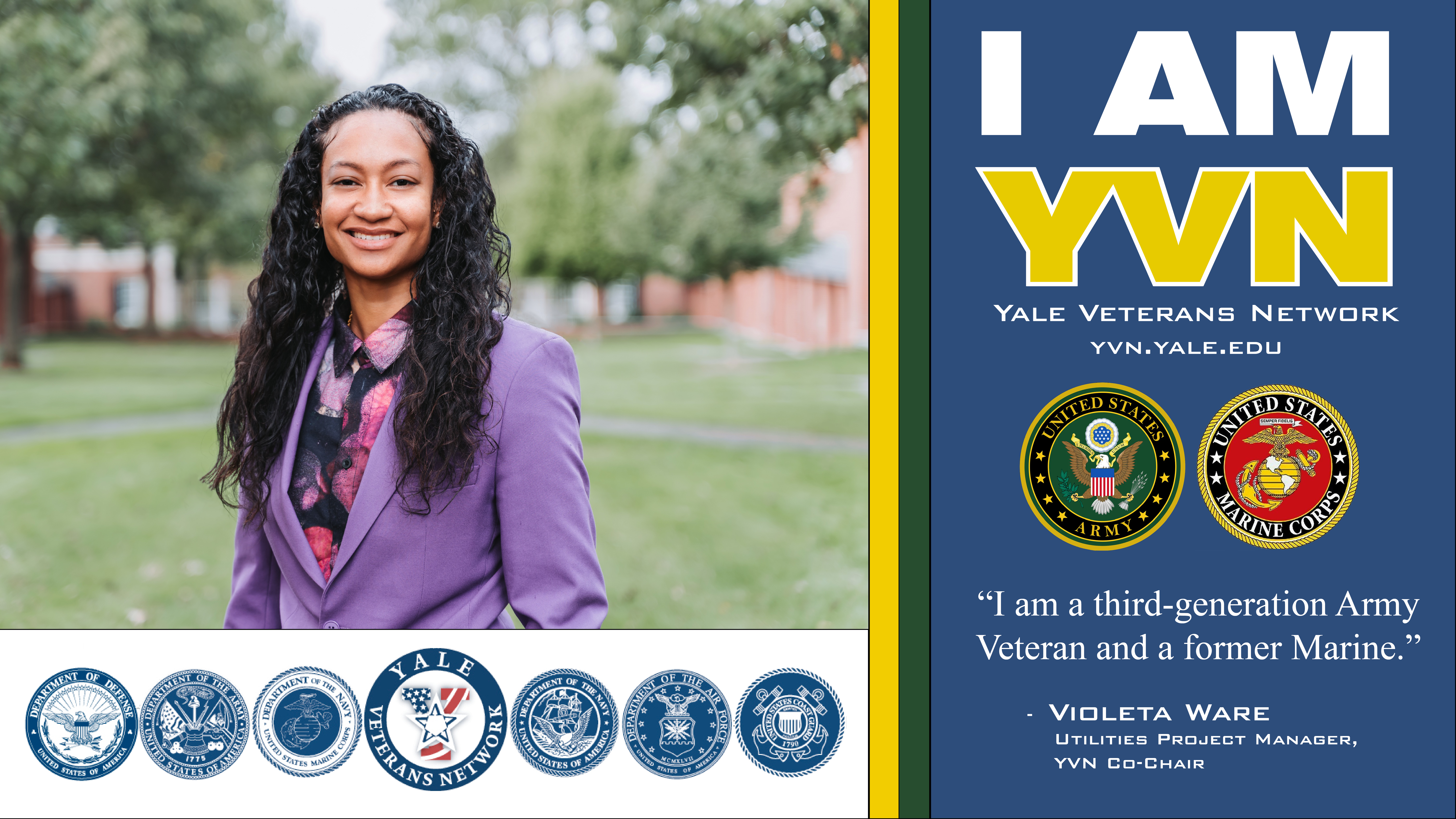 I am YVN banner - Violeta Ware