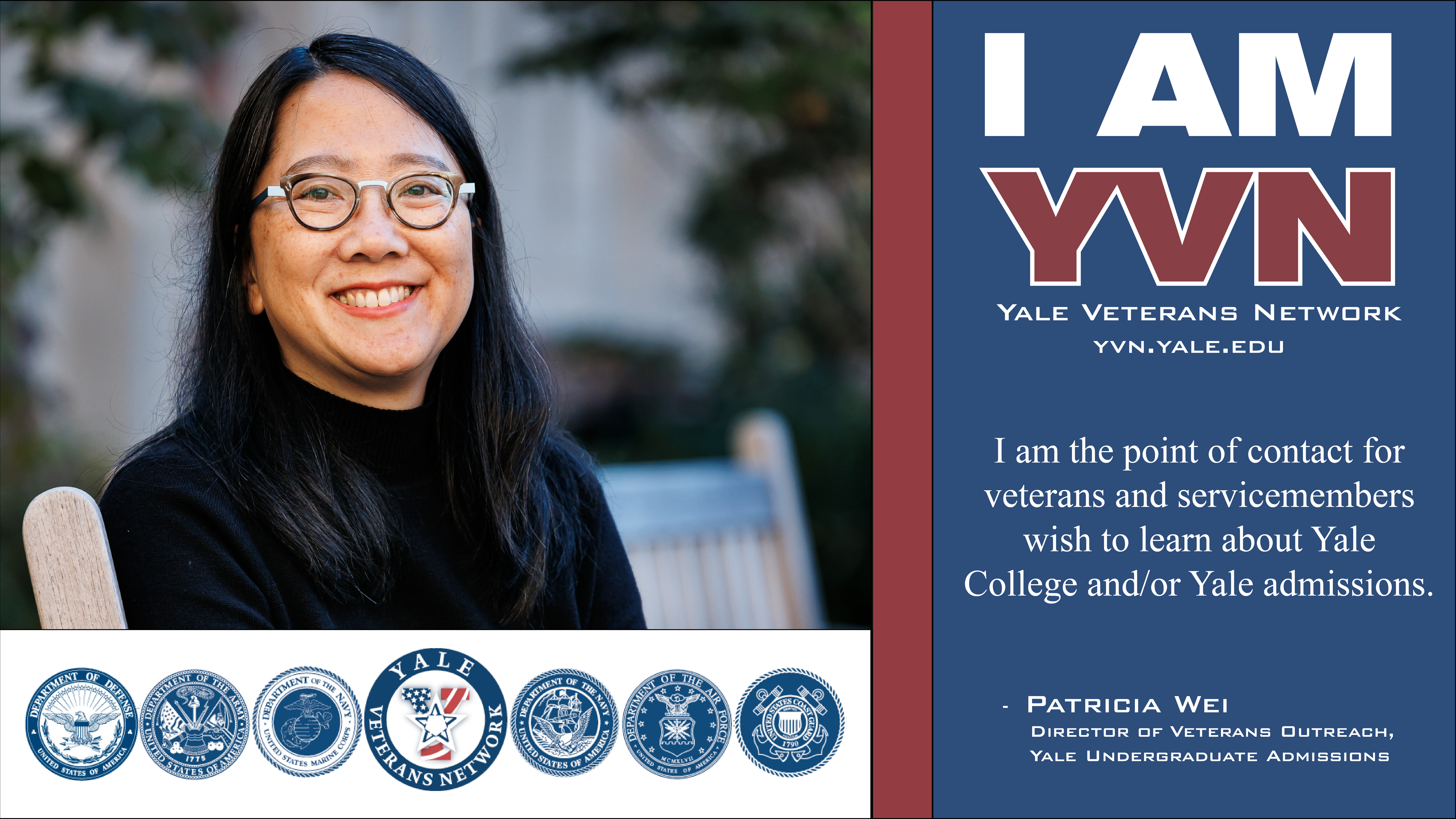 I am YVN banner - Patricia Wei