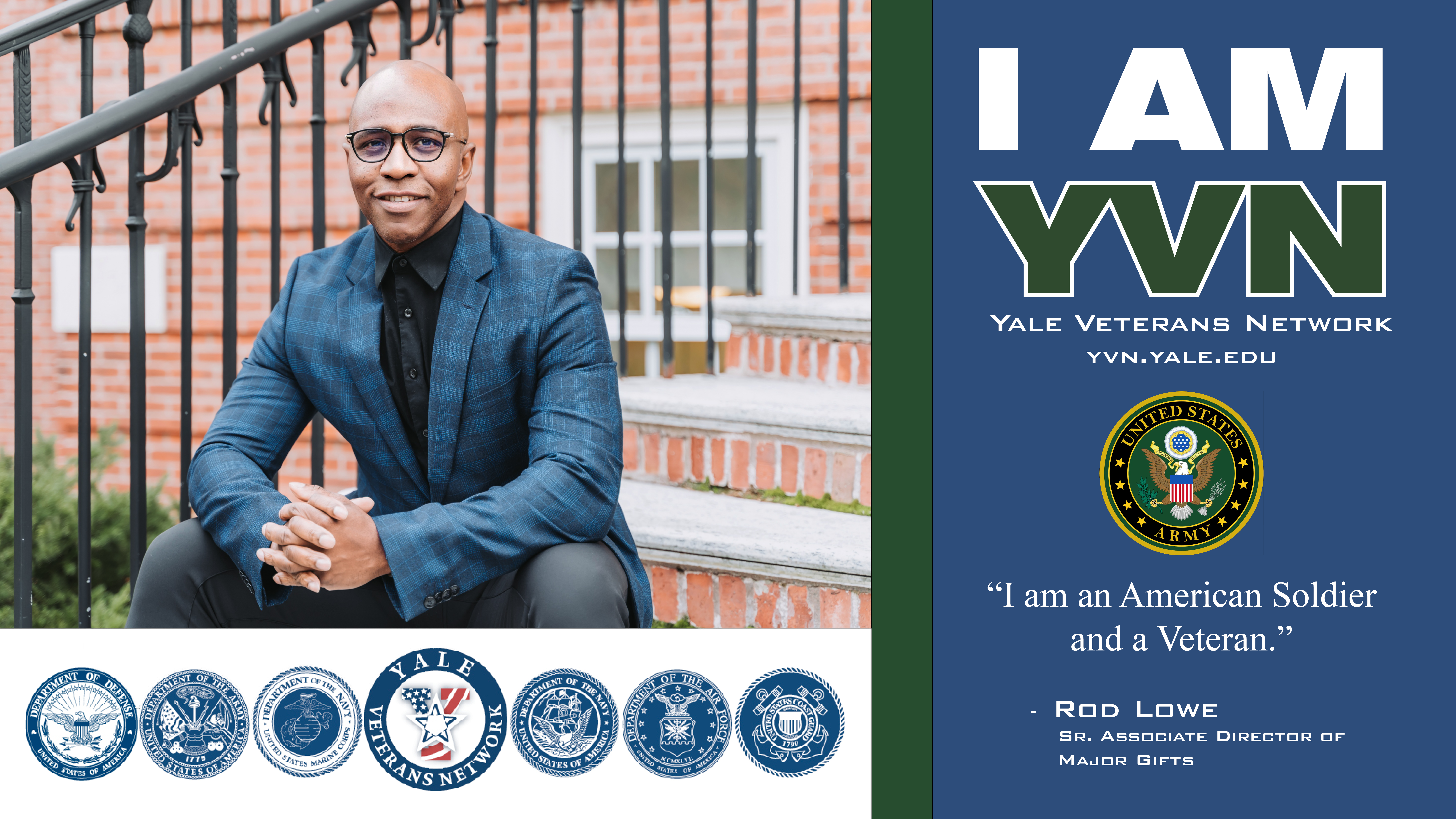 I am YVN Campaign banner - Rod Lowe