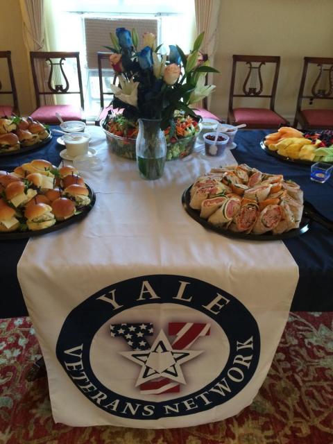 Yale Veterans Summit Luncheon, Provost's House, 4.10.15